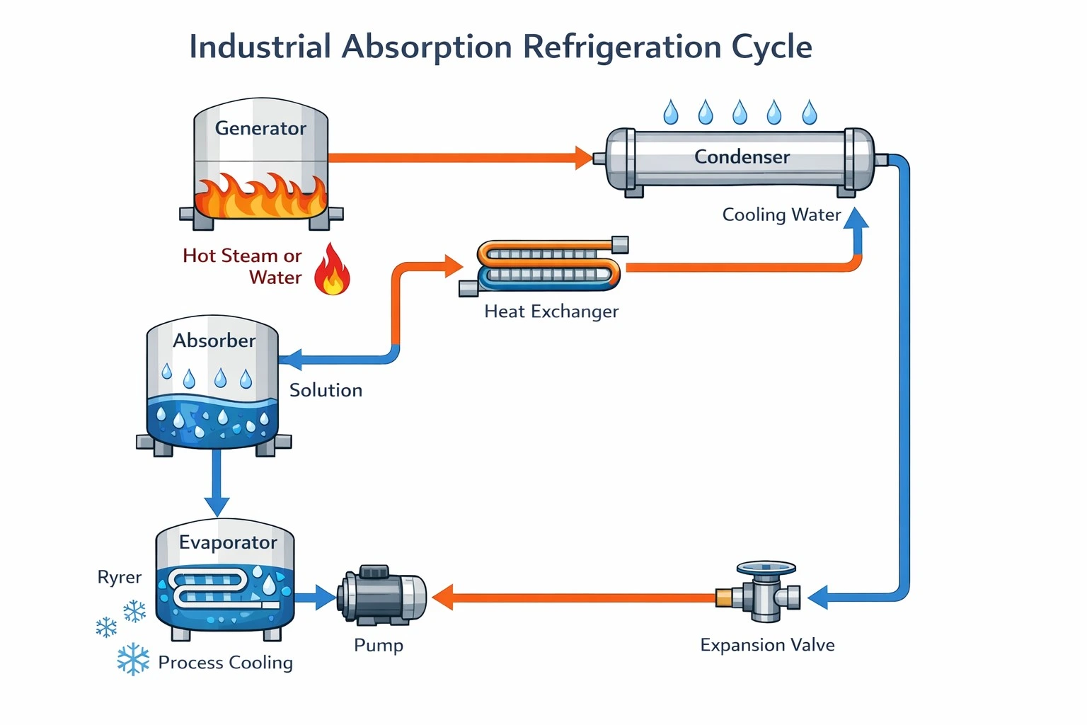 The Industrial Refrigeration Cycle
