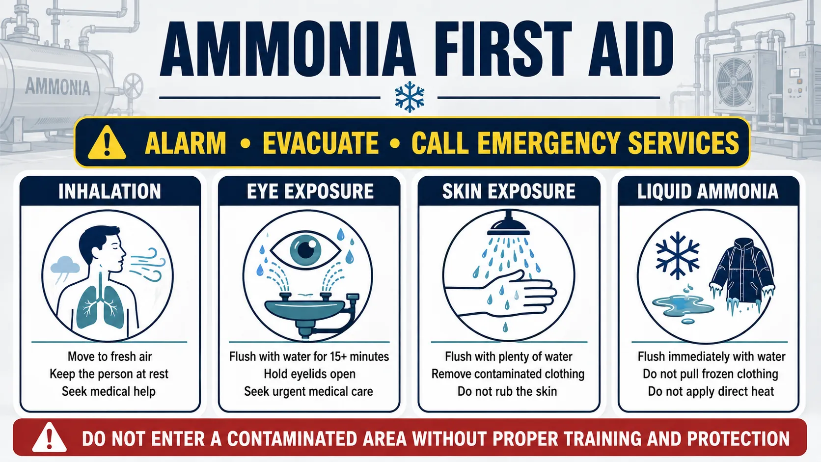 Ammonia First Aid